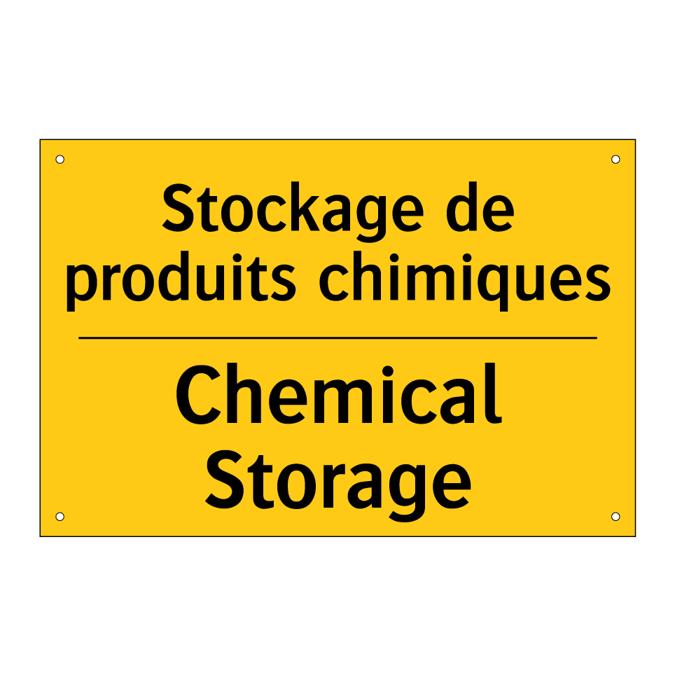 Stockage de produits chimiques - Chemical Storage