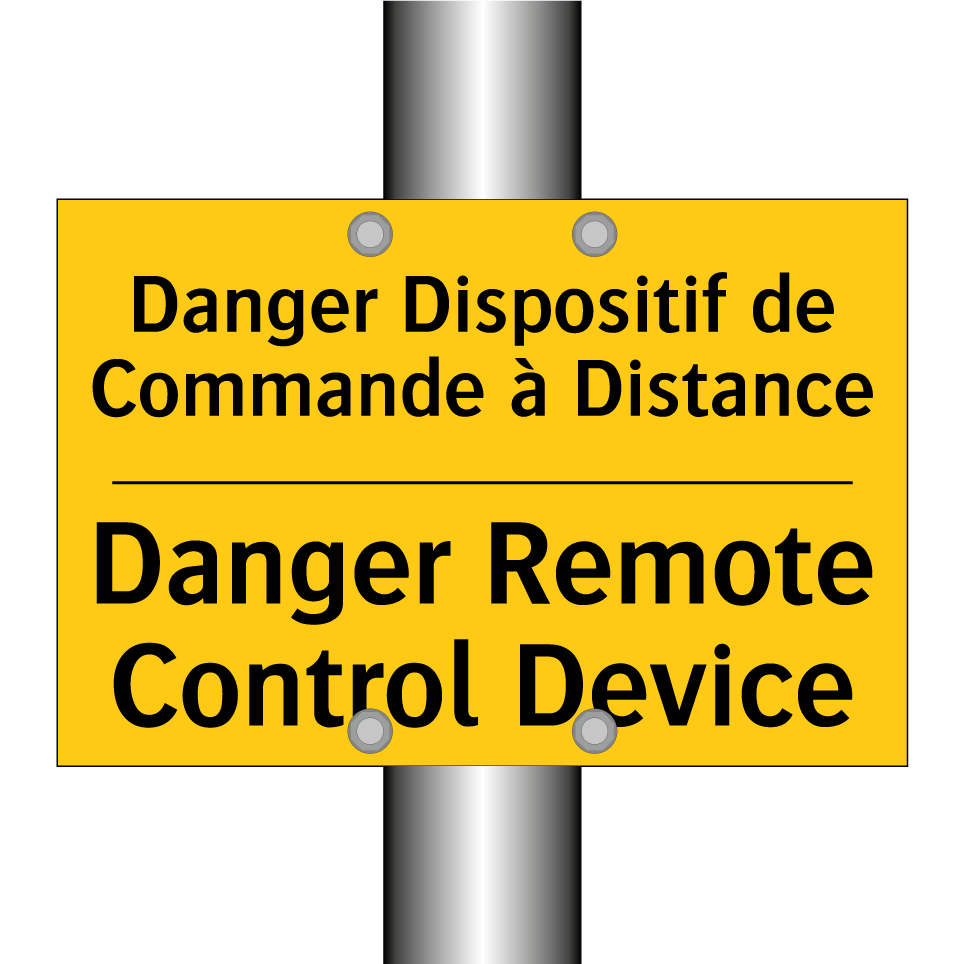 Danger Dispositif de Commande /.../ - Danger Remote Control Device