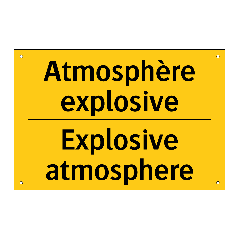 Atmosphère explosive - Explosive atmosphere