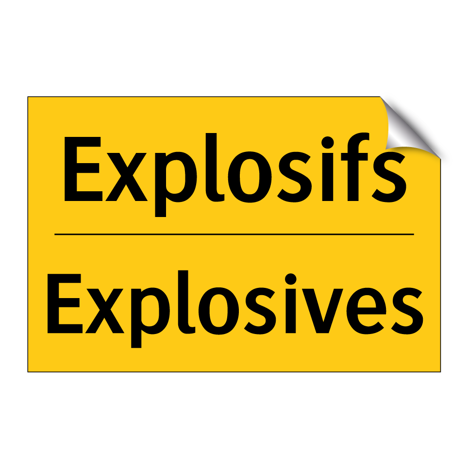Explosifs - Explosives