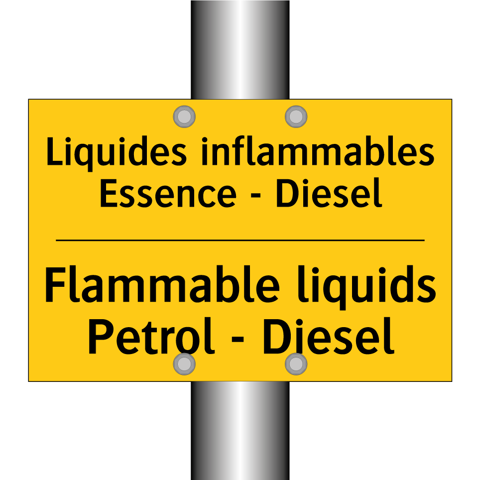 Liquides inflammables Essence /.../ - Flammable liquids Petrol - Diesel /.../