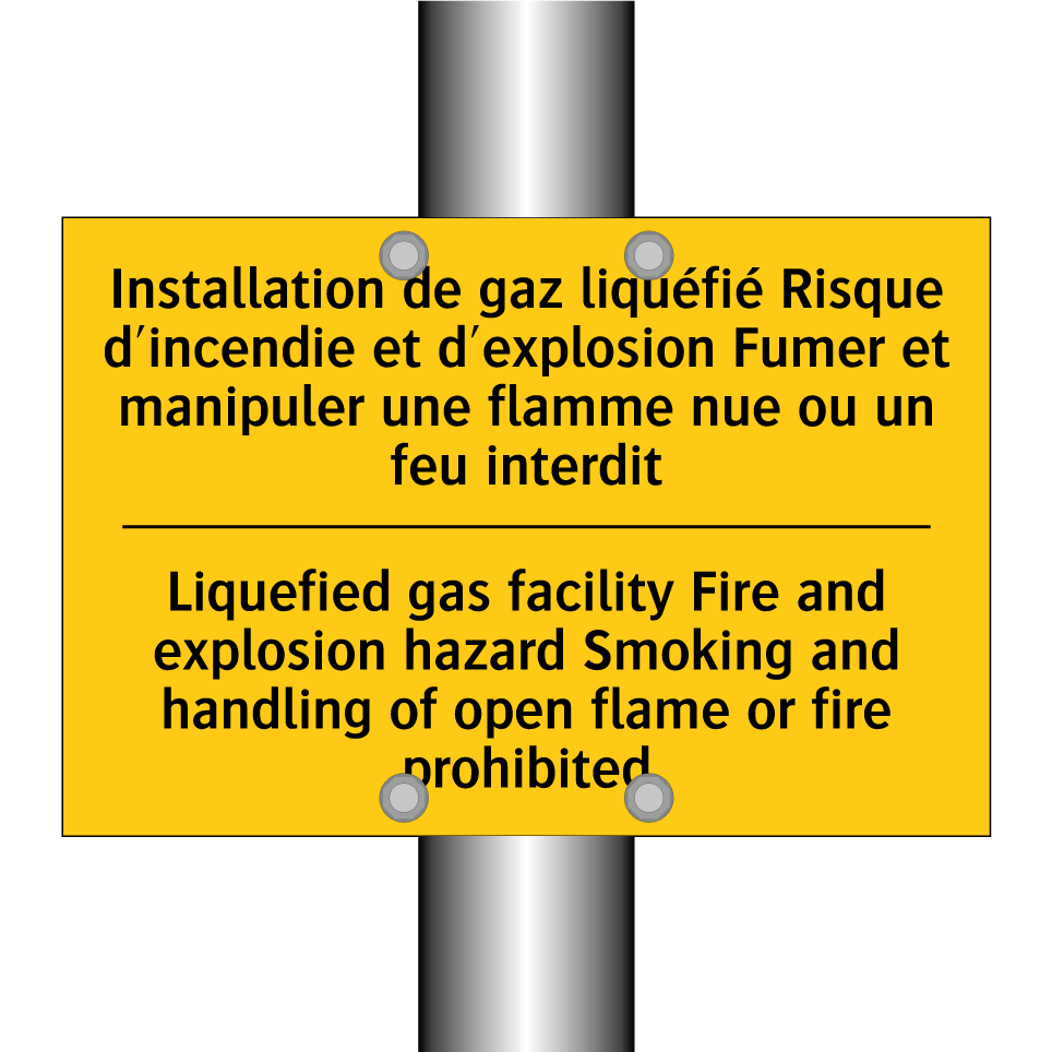 Installation de gaz liquéfié Risque /.../ - Liquefied gas facility Fire and /.../
