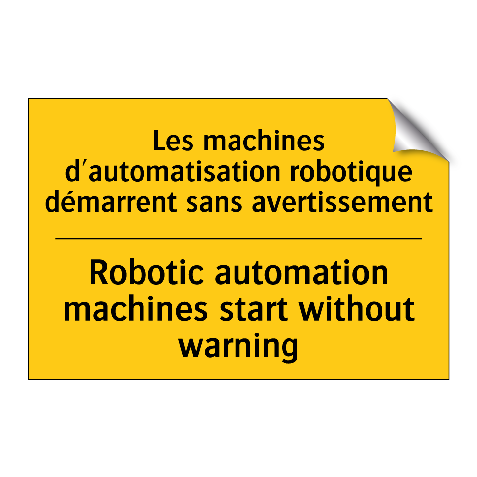 Les machines d'automatisation /.../ - Robotic automation machines start /.../