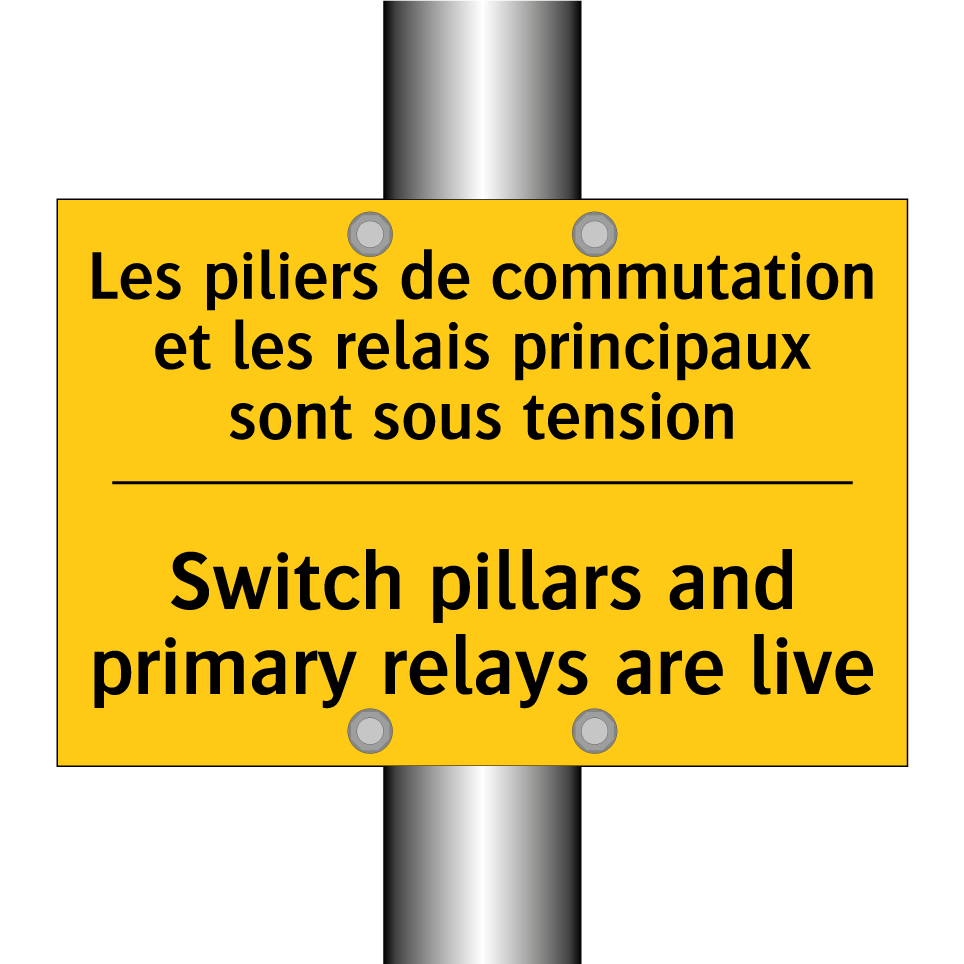 Les piliers de commutation et /.../ - Switch pillars and primary relays /.../