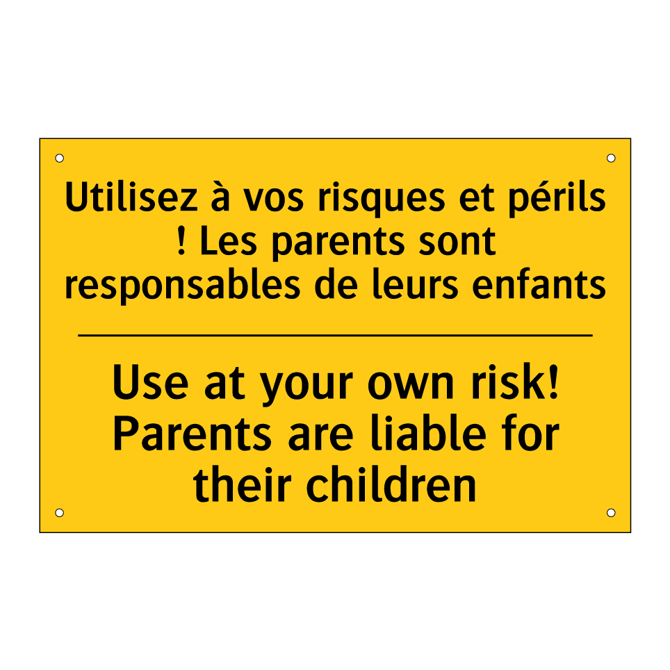 Utilisez à vos risques et périls /.../ - Use at your own risk! Parents /.../