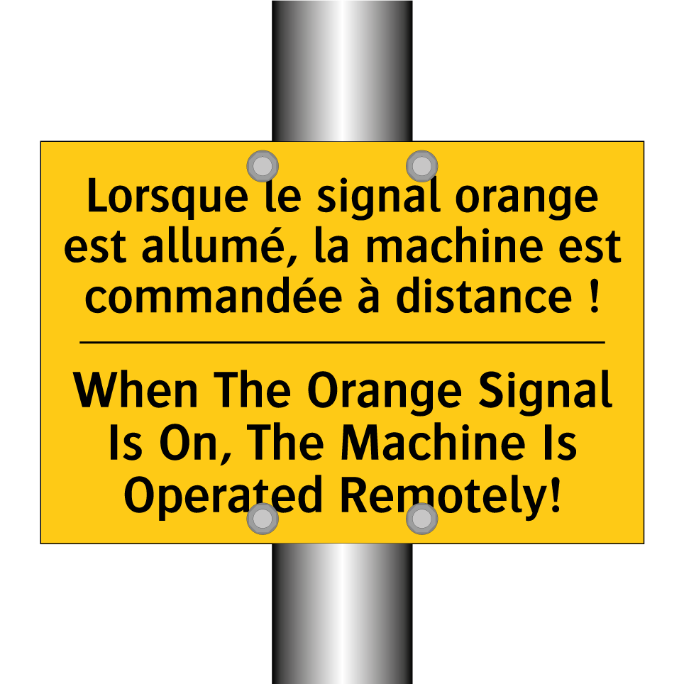Lorsque le signal orange est allumé, /.../ - When The Orange Signal Is On, /.../