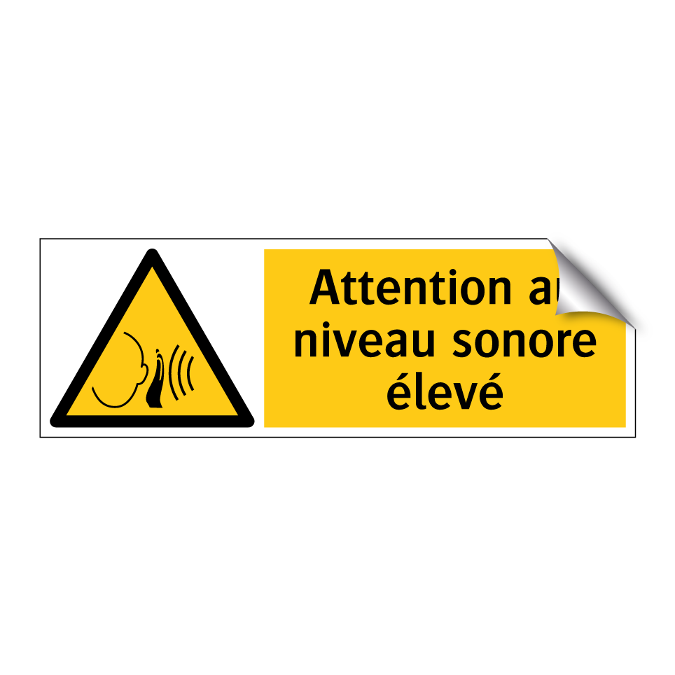 Attention au niveau sonore élevé