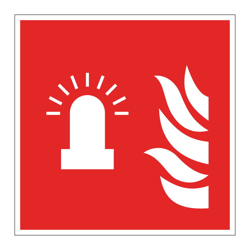 F018 Fire alarm flashing light