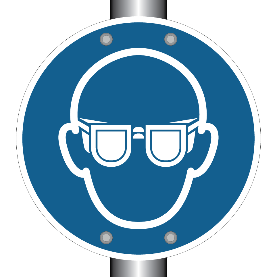 M004 Wear eye protection