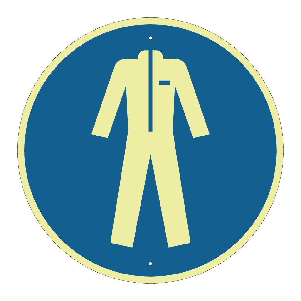M010 Use ropa de protección