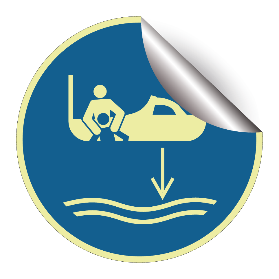 M041 Baje el bote de rescate al agua (Secuencia de lanzamiento de bote salvavidas)