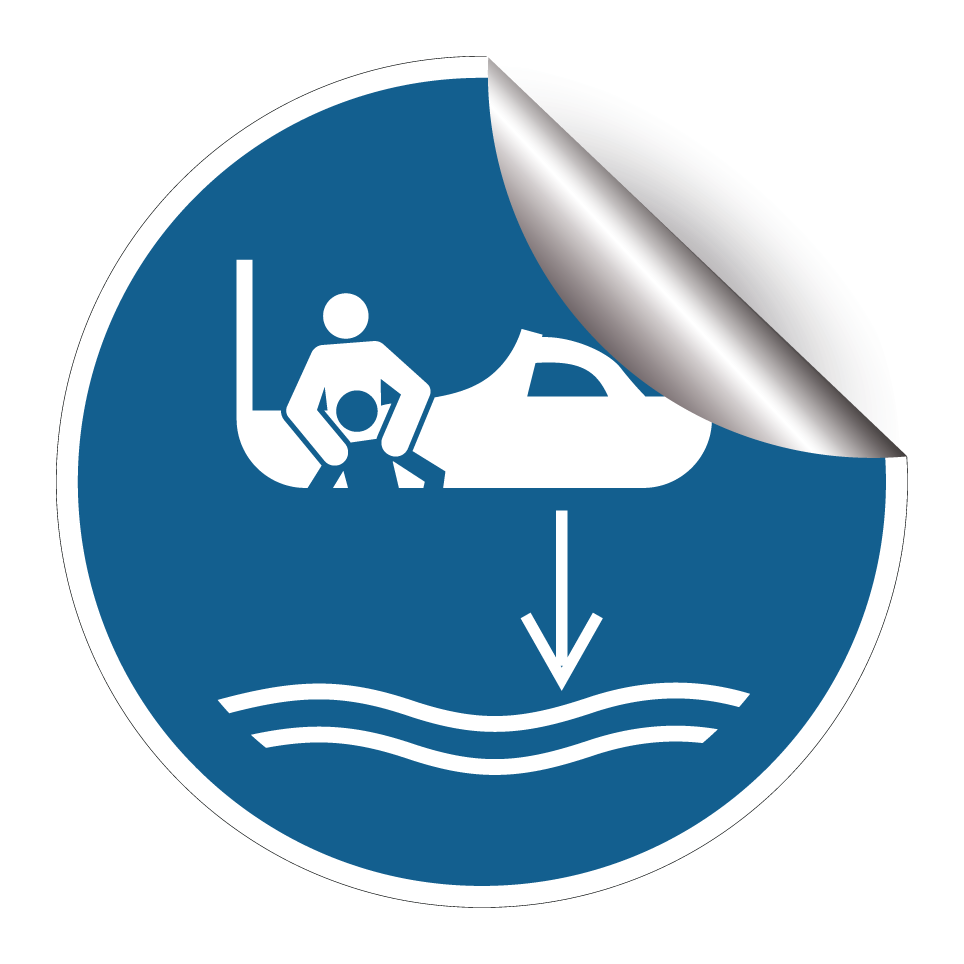 M041 Baje el bote de rescate al agua (Secuencia de lanzamiento de bote salvavidas)