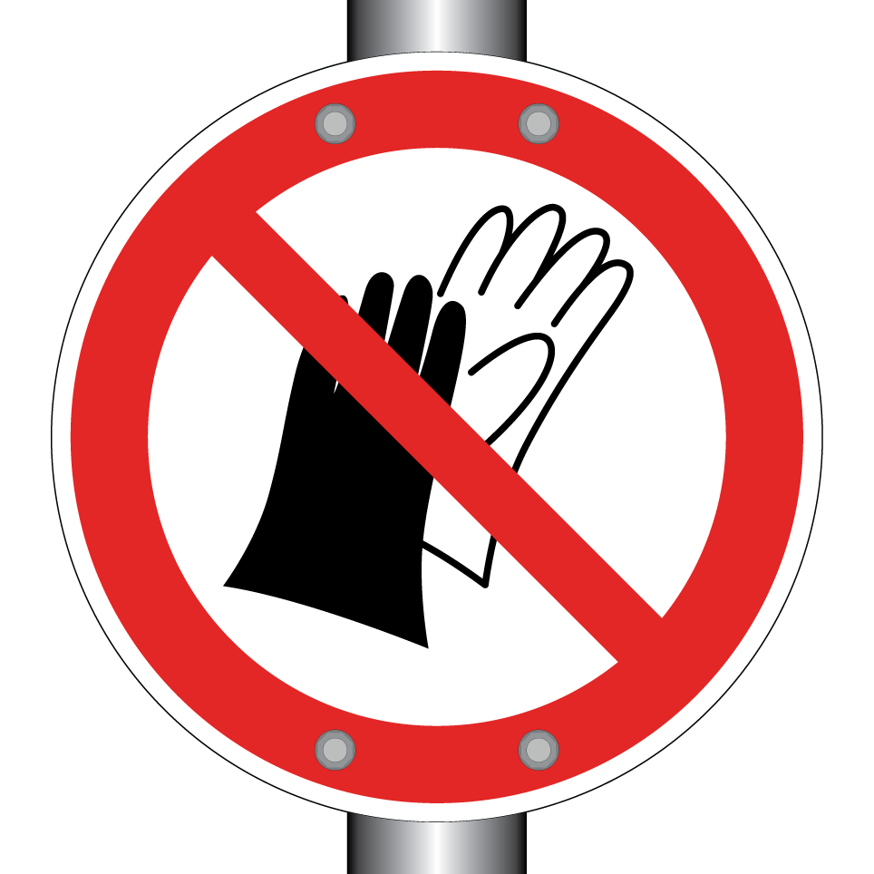 P028 Do not wear gloves