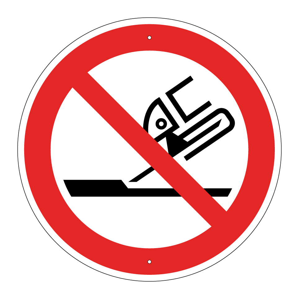 P032 Do not use for face grinding