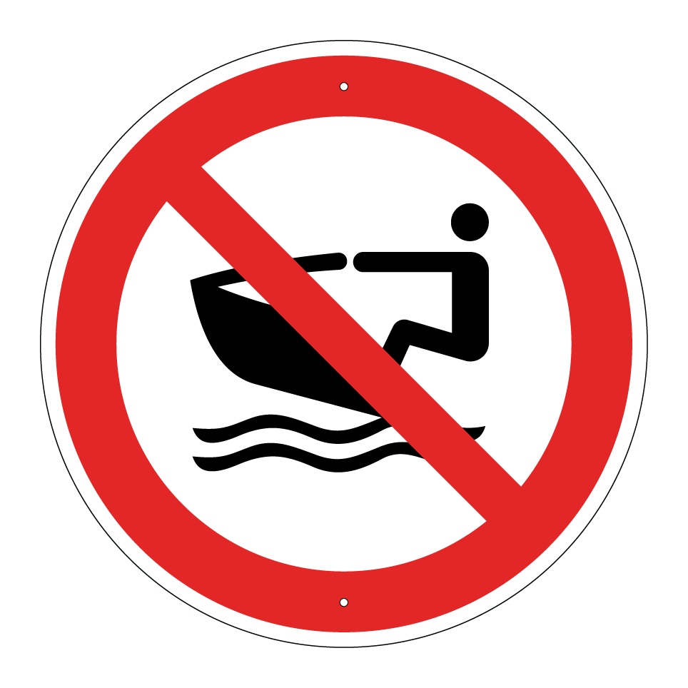 P057 No personal water craft