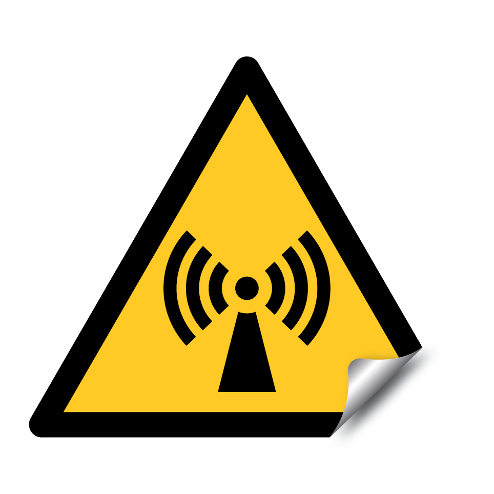W005 Warning Non-ionizing radiation