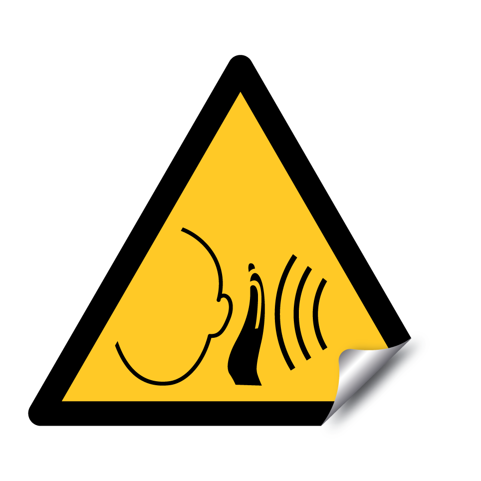 W038 Warning Sudden loud noise