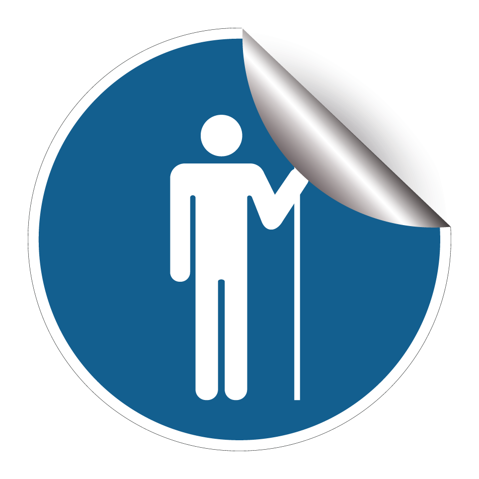 Sujeta el poste
