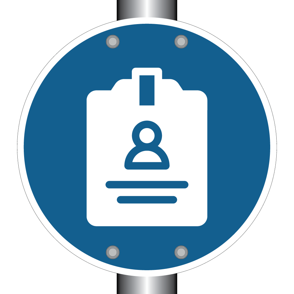 Identification badge required