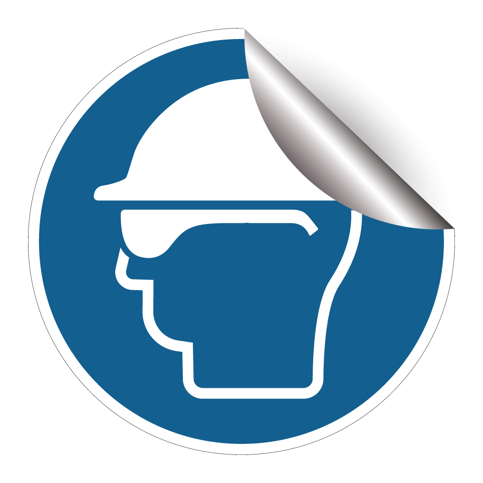 Usar casco con gafas de seguridad