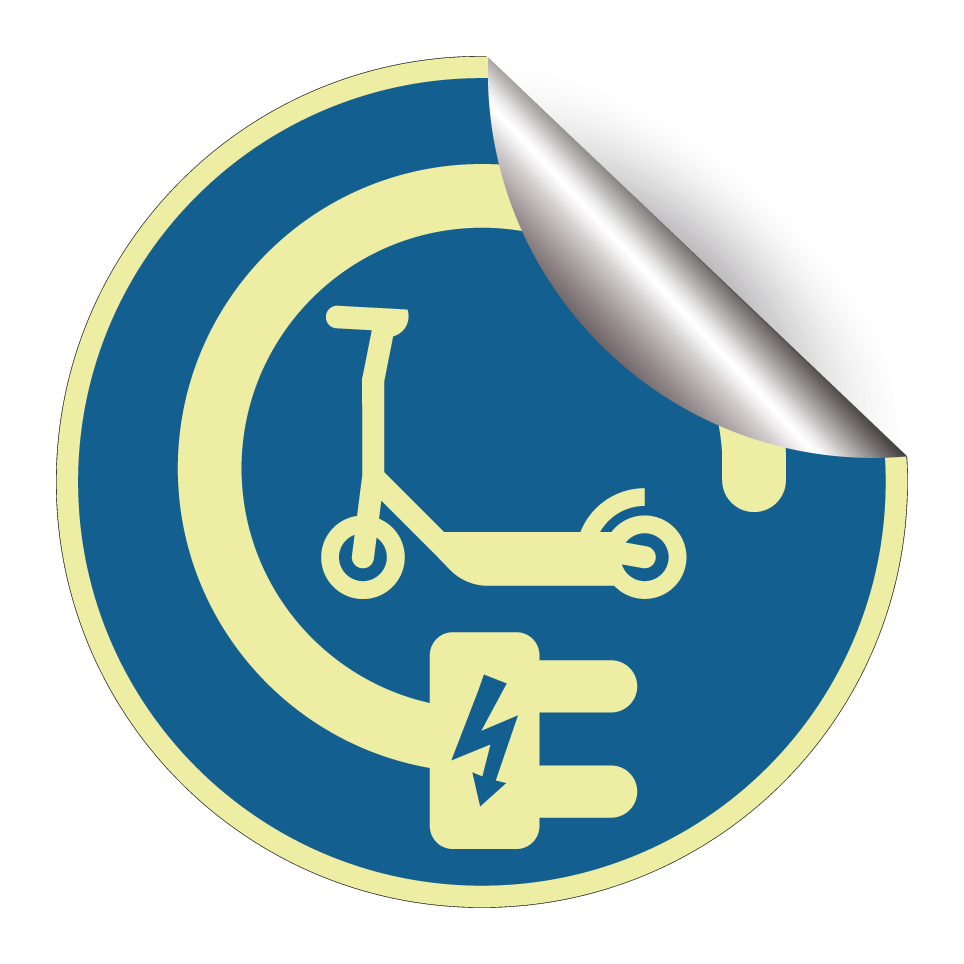 Electric scooter charging station
