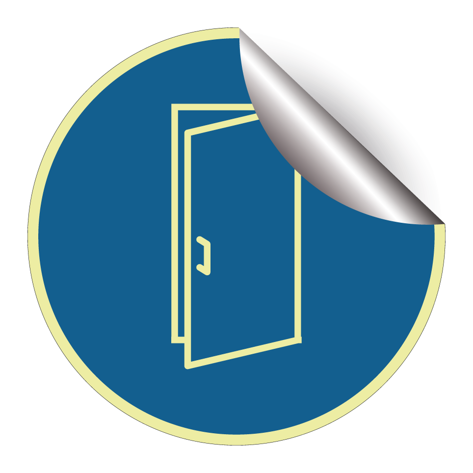 Door must remain open