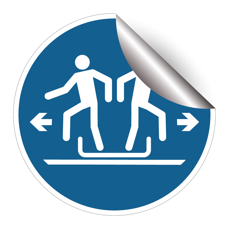Exit left or right
