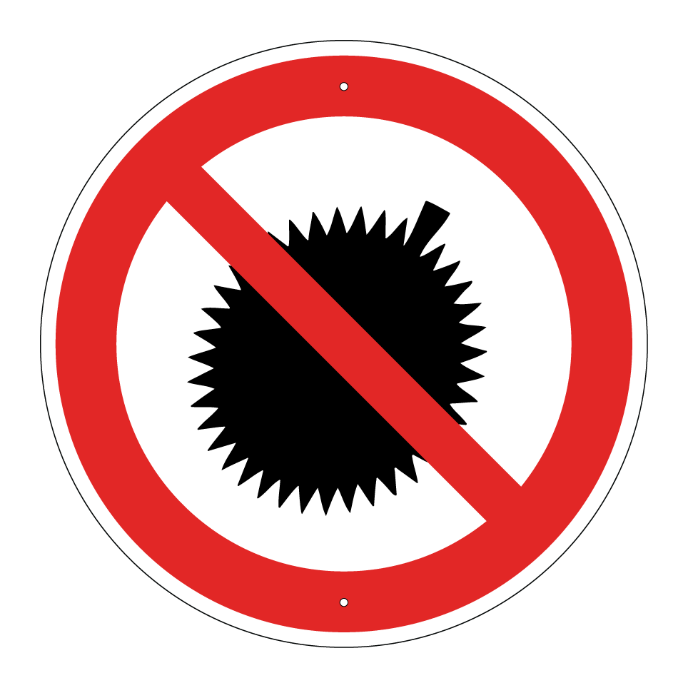 Durian interdit