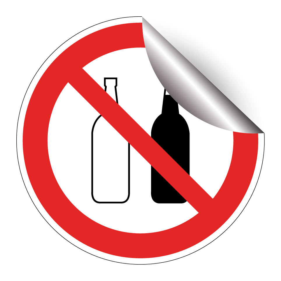 No botellas de vidrio