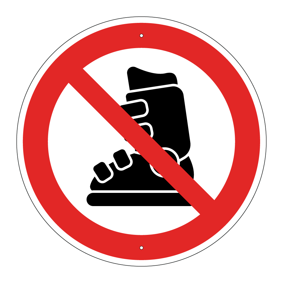 Sin botas de esquí