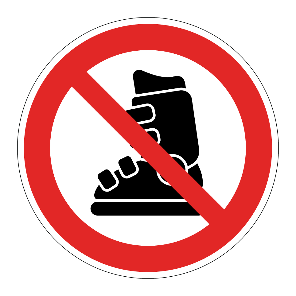 Sin botas de esquí