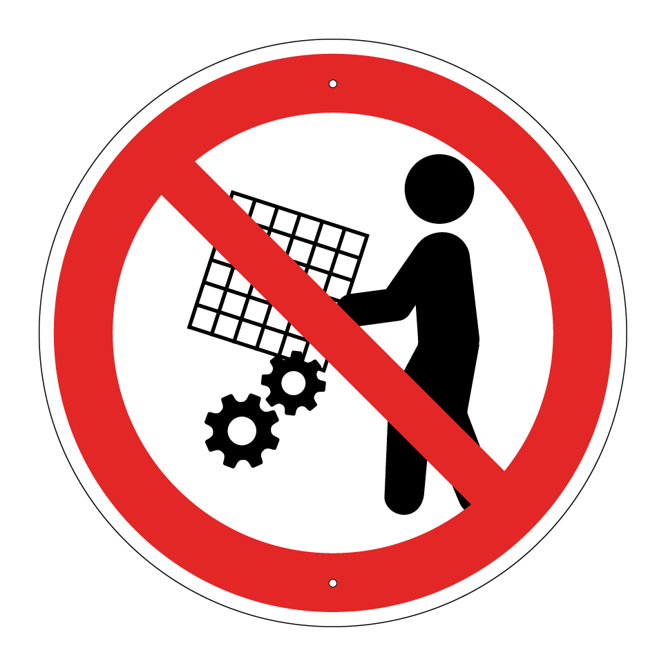 Prohibida la eliminación de protecciones