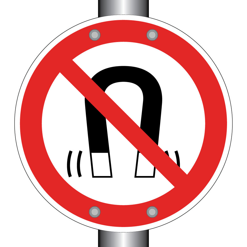 No magnets