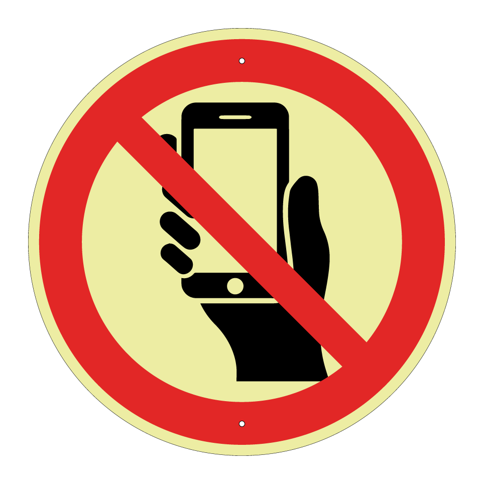 No usar el teléfono