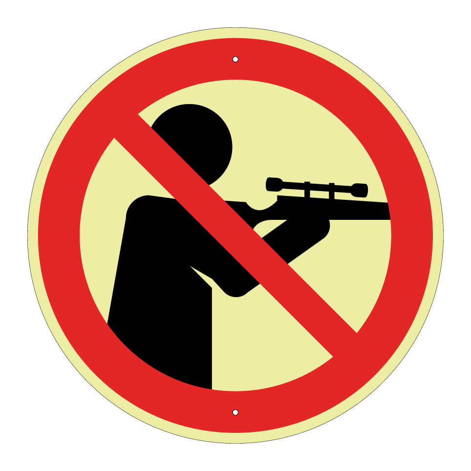 No disparar