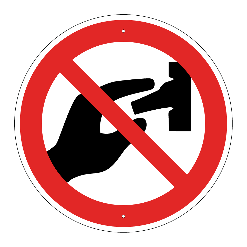 Do not alter switch