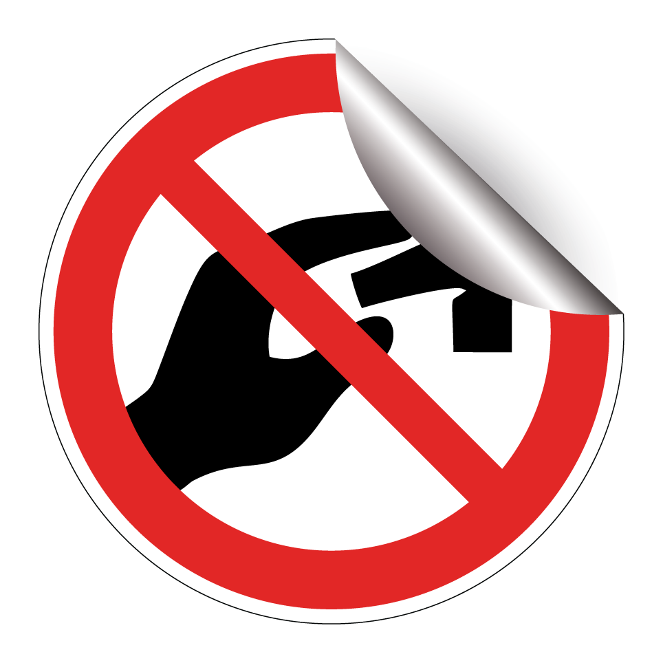 Do not alter switch