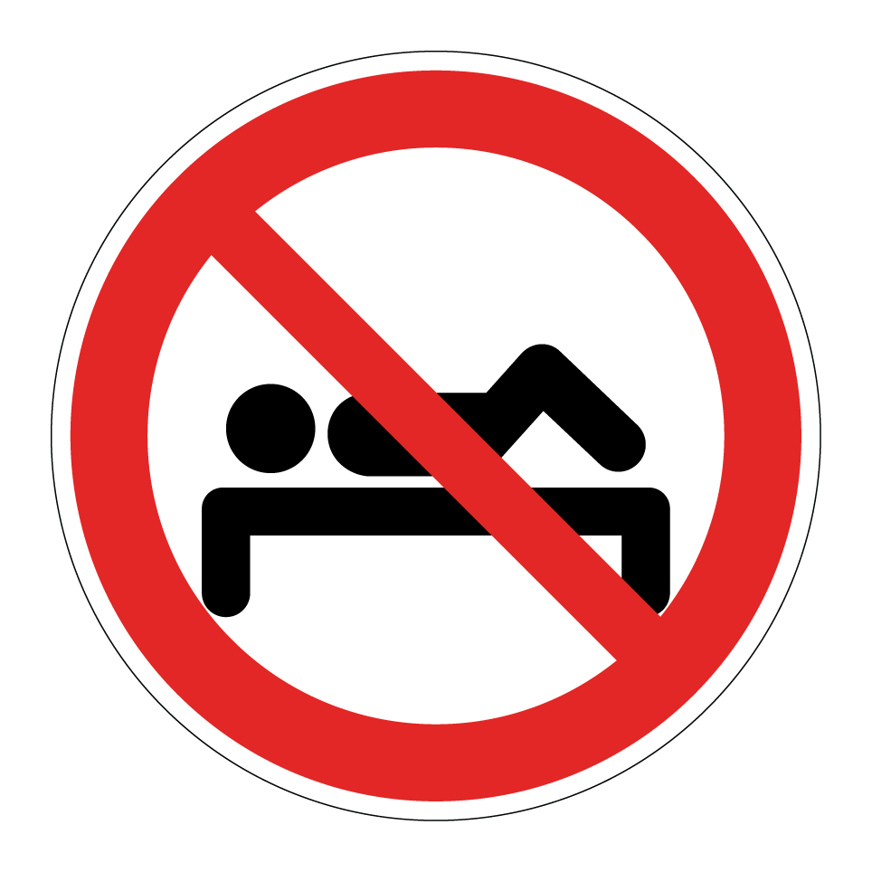 No tumbarse