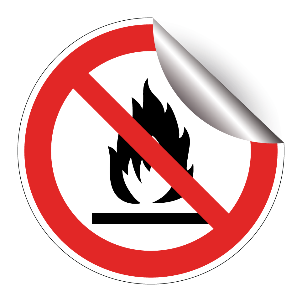 No encender llamas