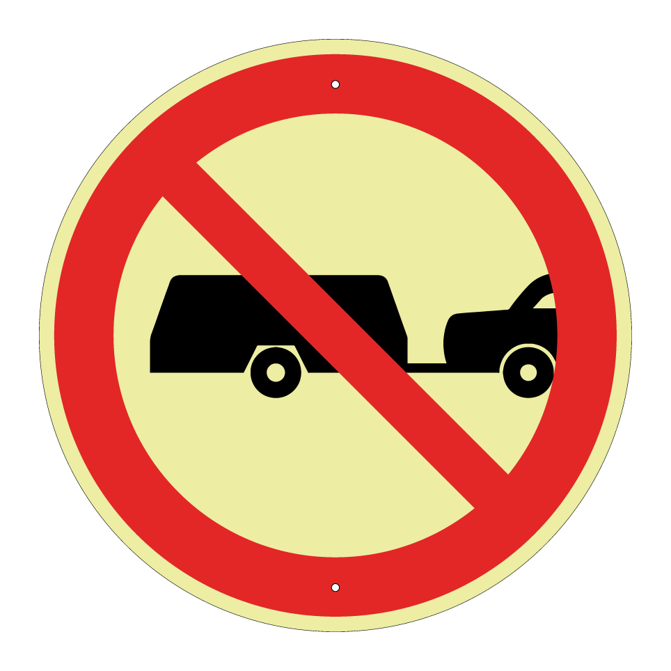 No trailers