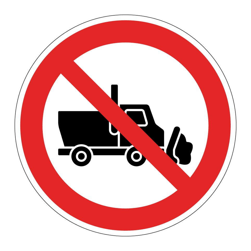 No snowplough vehicles