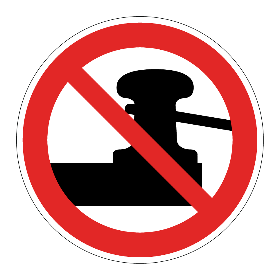 Prohibido amarrar
