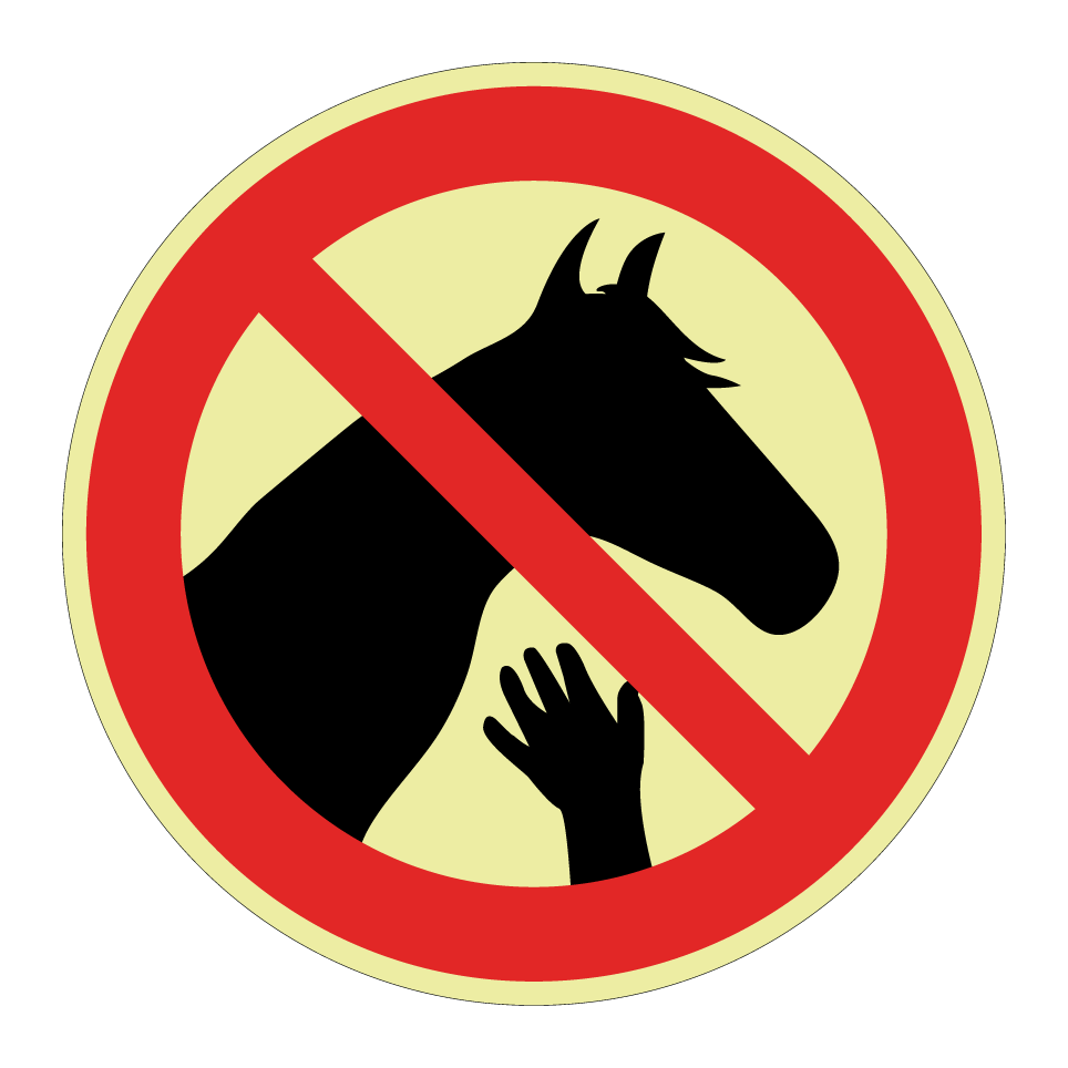No tocar caballos