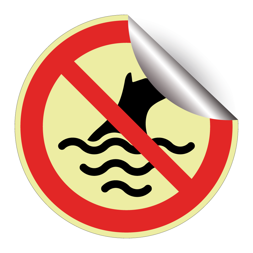 No perros en el agua