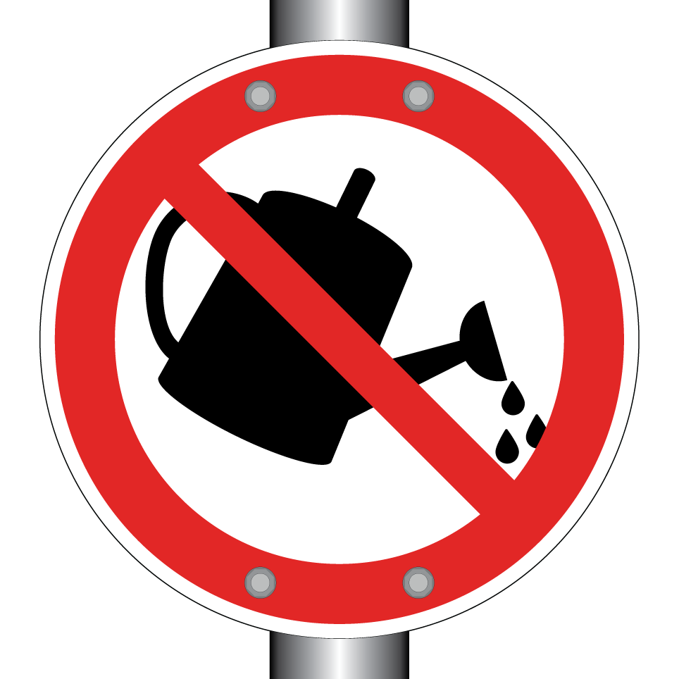No watering