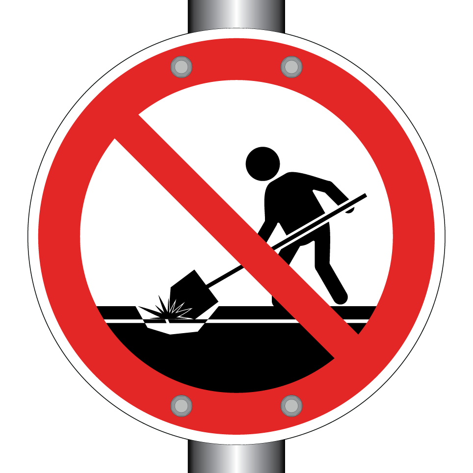 No breaking ground