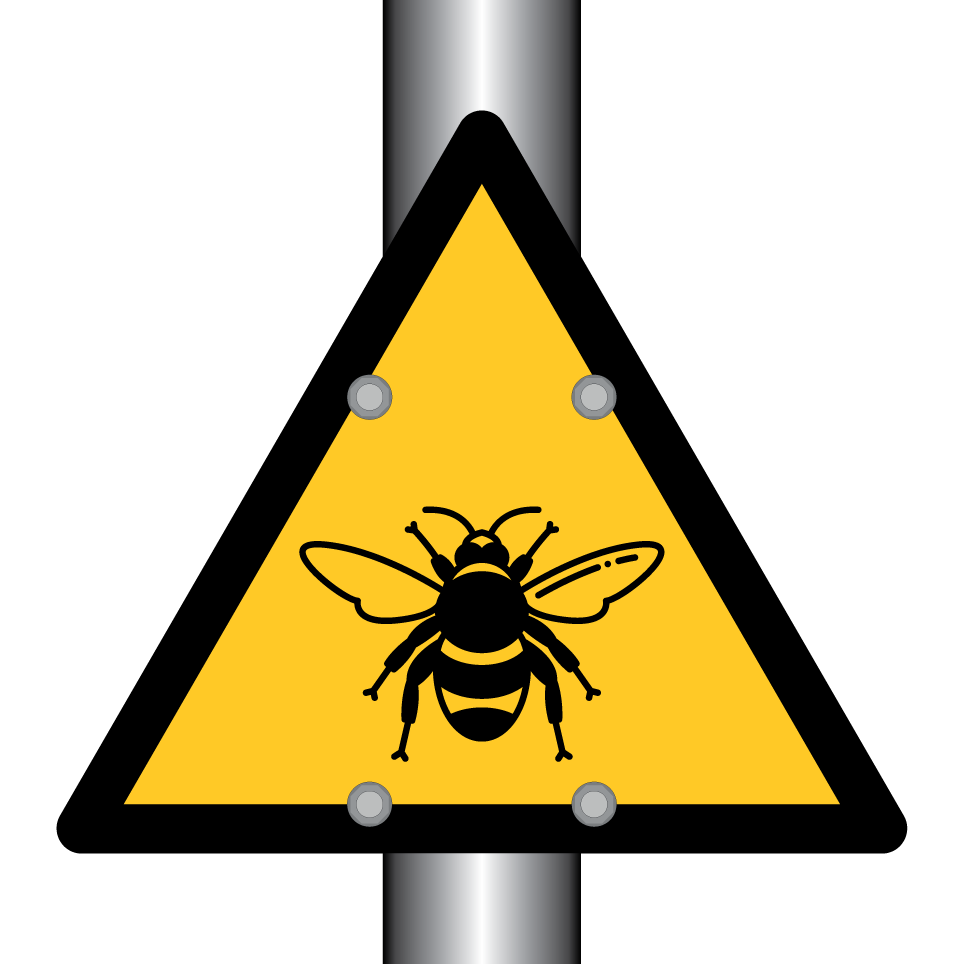 Warning bees / insects