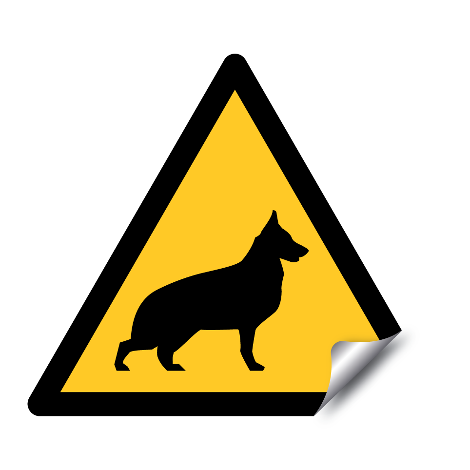 Warning guard dog