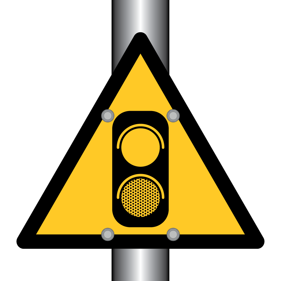 Warning traffic signal