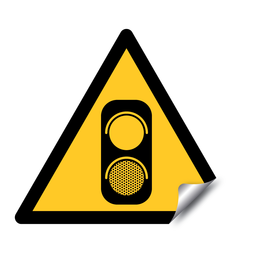 Warning traffic signal